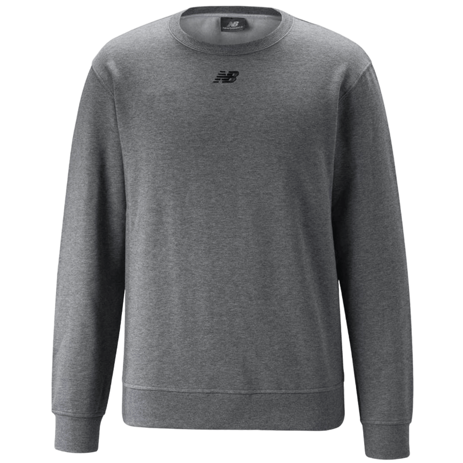 New Balance Crew Fleece Apparel Tops NewBalance - TMMT718 - GY/HTR - XL Grey Heather Lax.com