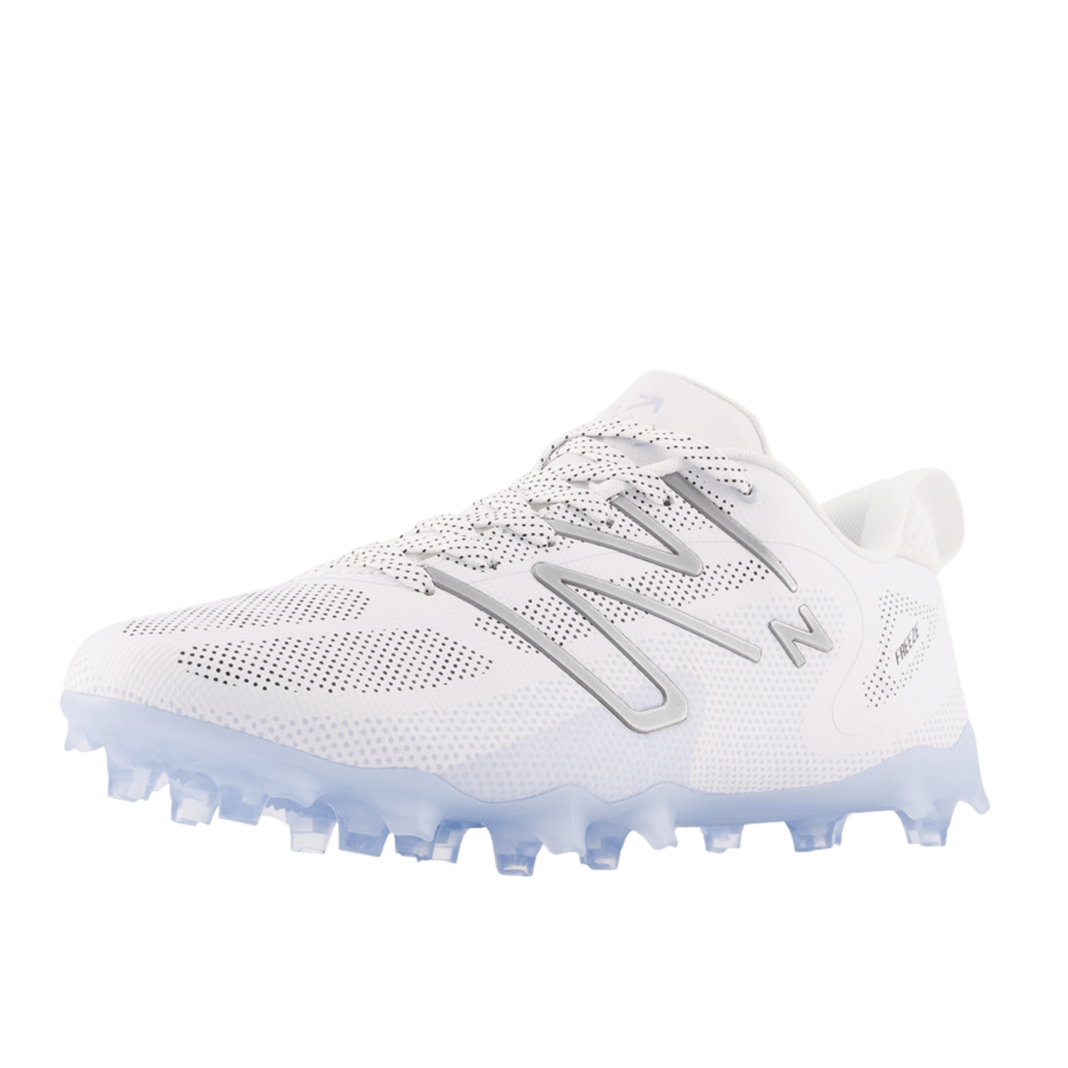 New balance lacrosse cleats all white best sale