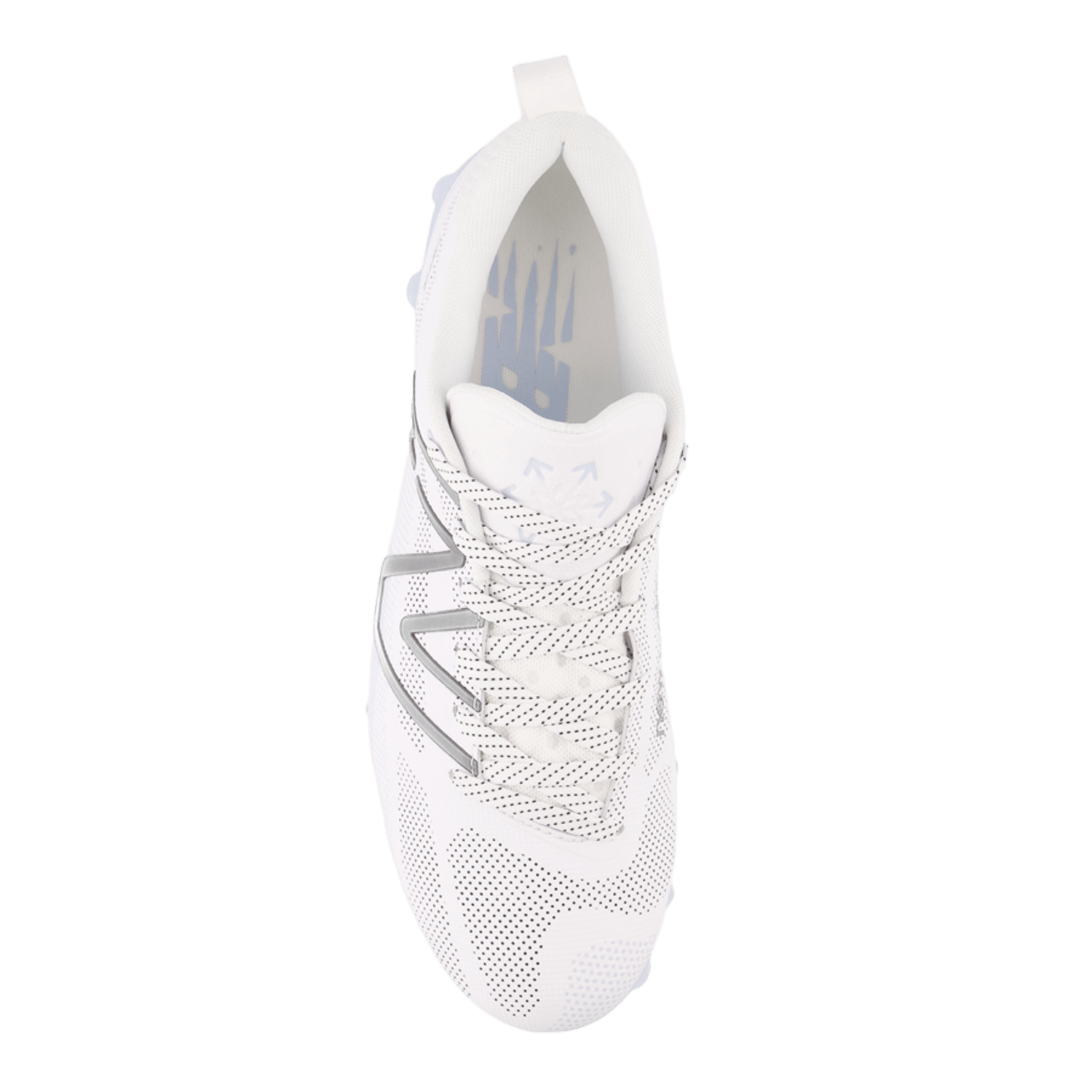 New Balance Freeze 4 Low White Lacrosse Cleat Cleats NewBalance - Freezlw4 - WH - 10/11.5 White Lax.com