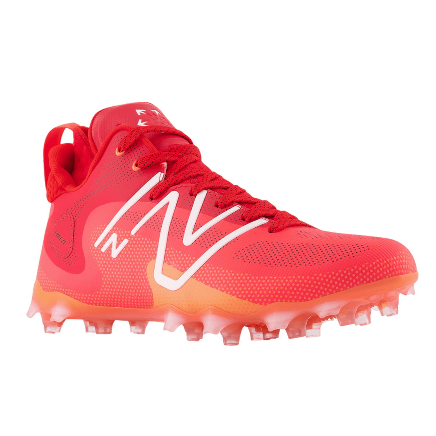 New Balance Freeze LX 4.0 Red Lacrosse Cleats Free Shipping Over 99