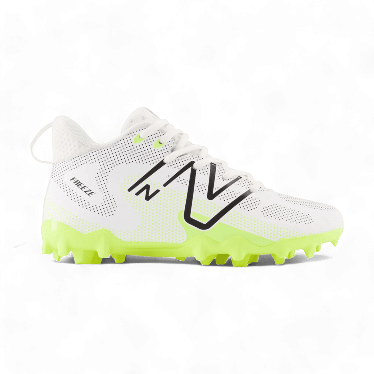 New Balance Freeze LX Jr. 4.0 Cleats NewBalance - Freezjw4 - WH - 2.5Y White Lax.com