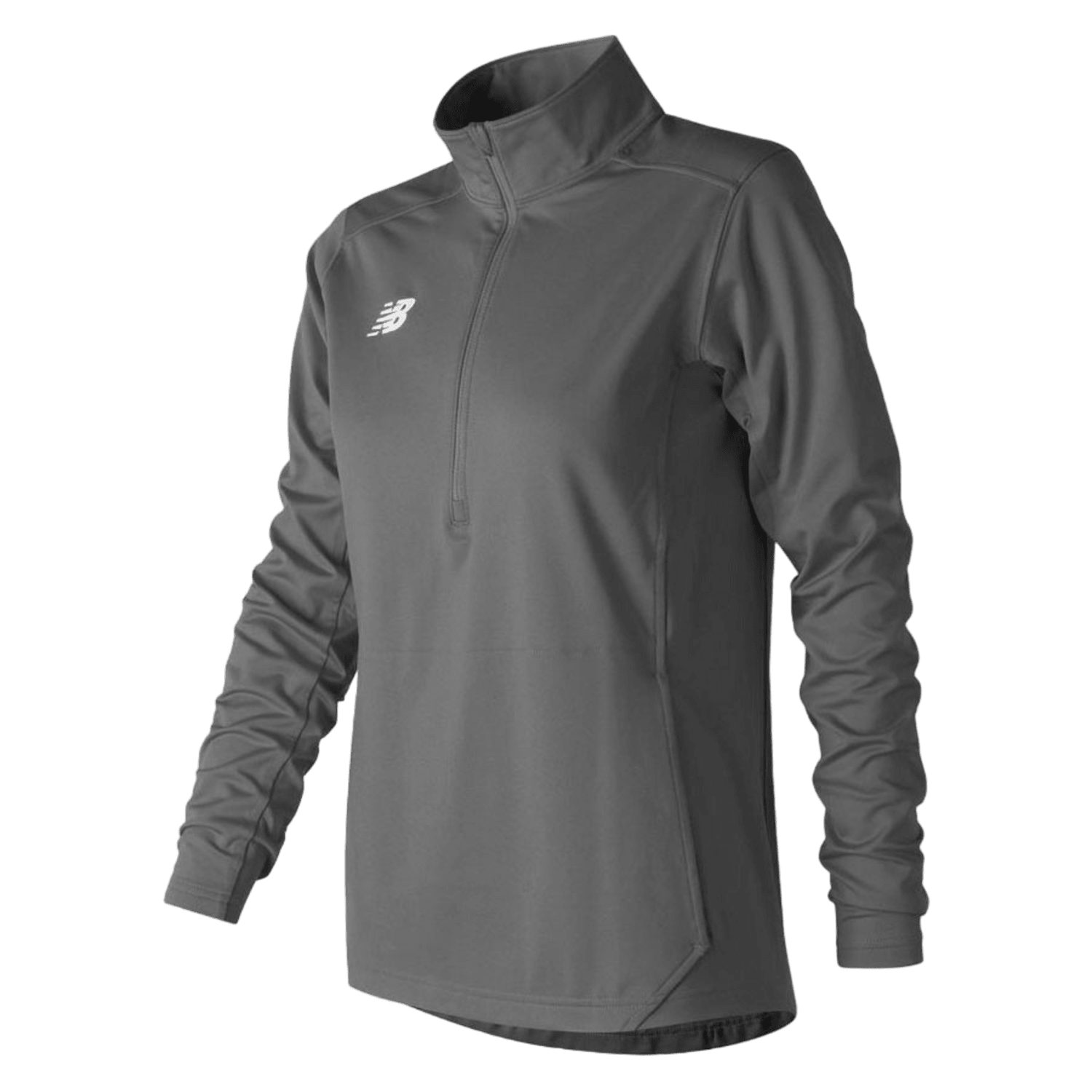 New Balance LW Solid Half Zip Apparel Tops NewBalance - TMMT710 - GMT - XL Gunmetal Lax.com