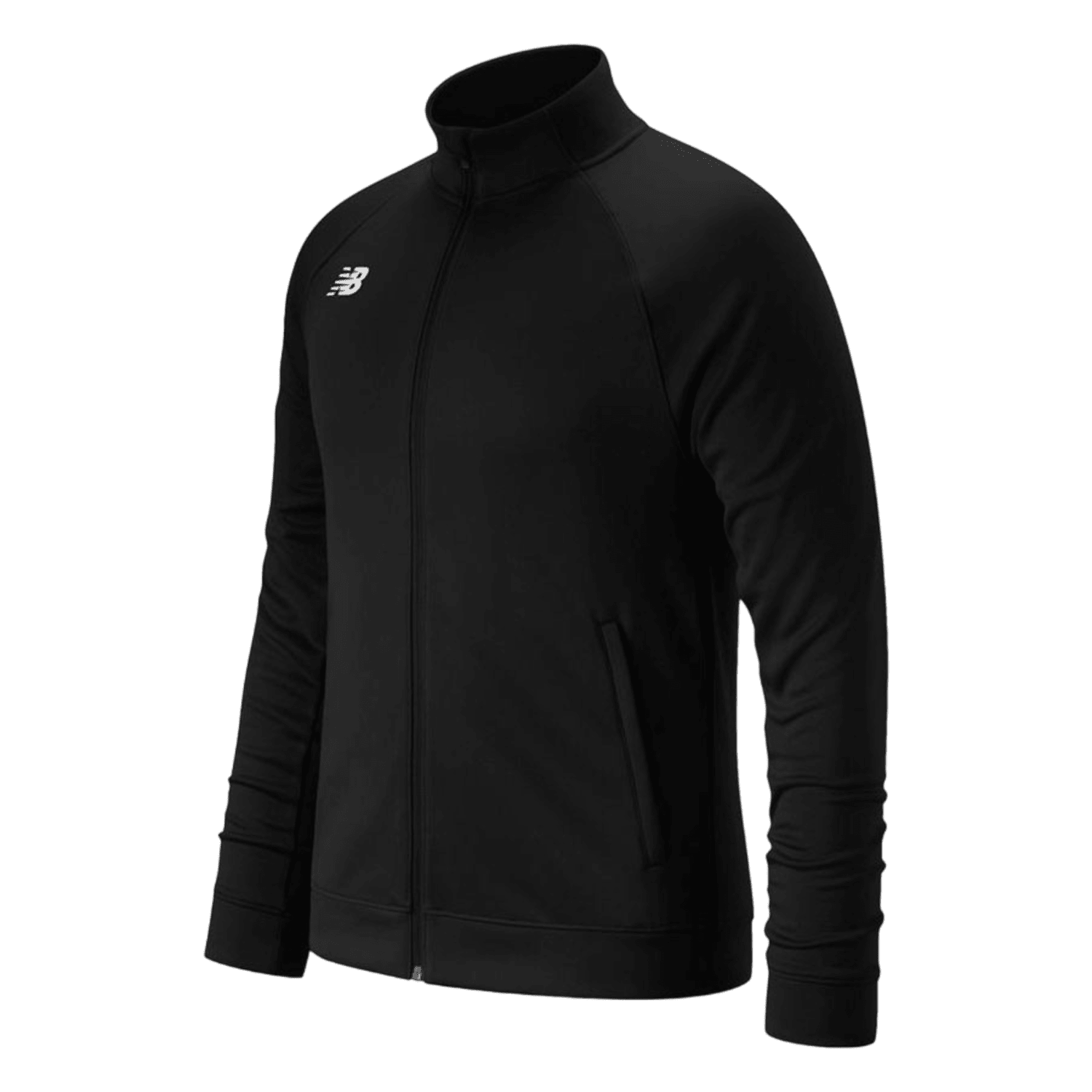 New Balance Men's Knit Training Jacket Apparel Outerwear NewBalance - TMMJ720 - BK - XL Black Lax.com