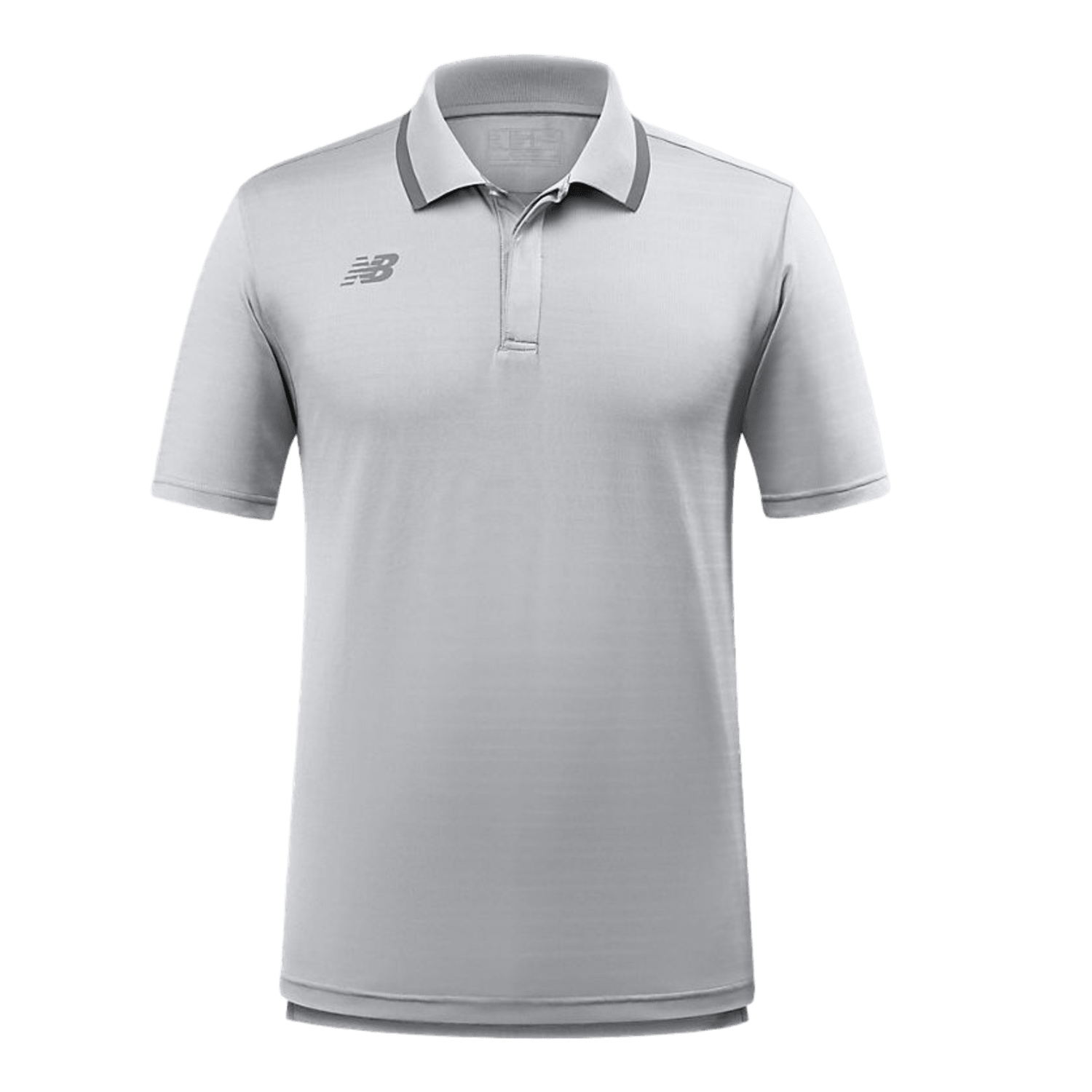 New Balance Men's Rally Polo Apparel Tops NewBalance - TMMT715 - LG - XL Light Grey Lax.com