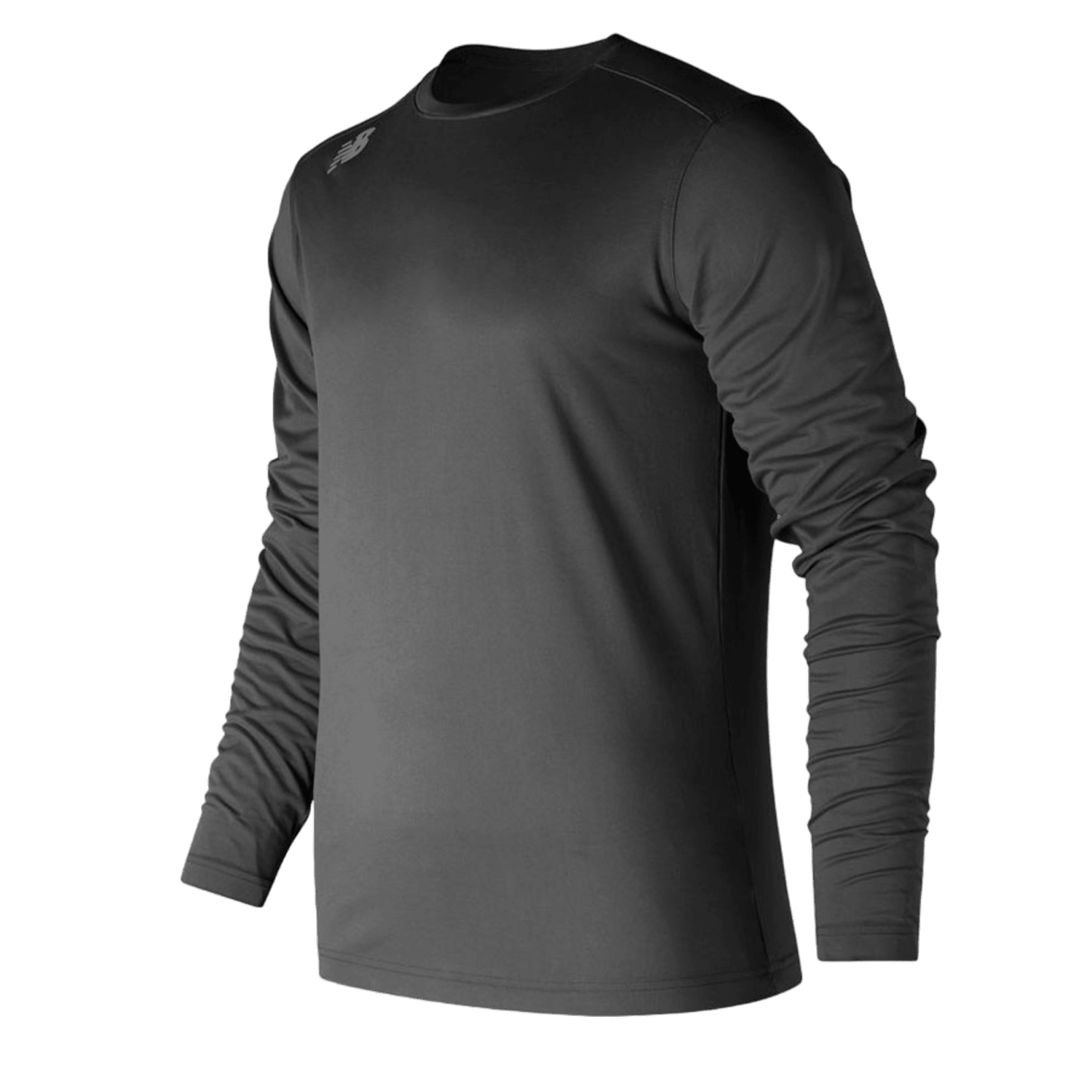 New Balance Tech LS Tee Apparel Tops NewBalance - TMMT501 - BK - XL Black Lax.com