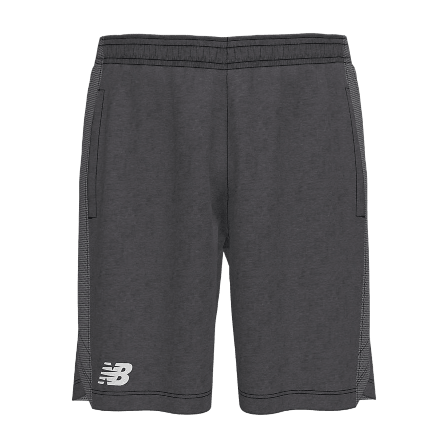 New Balance Training Short TMMS742 Apparel Bottoms NewBalance - TMMS742 - DH - XL Dark Heather Lax.com