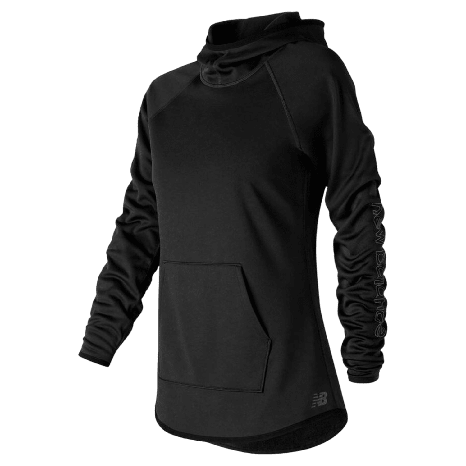 New Balance Women's Corefleece Hood Apparel Tops NewBalance - WT73151 - BK - XL Black Lax.com