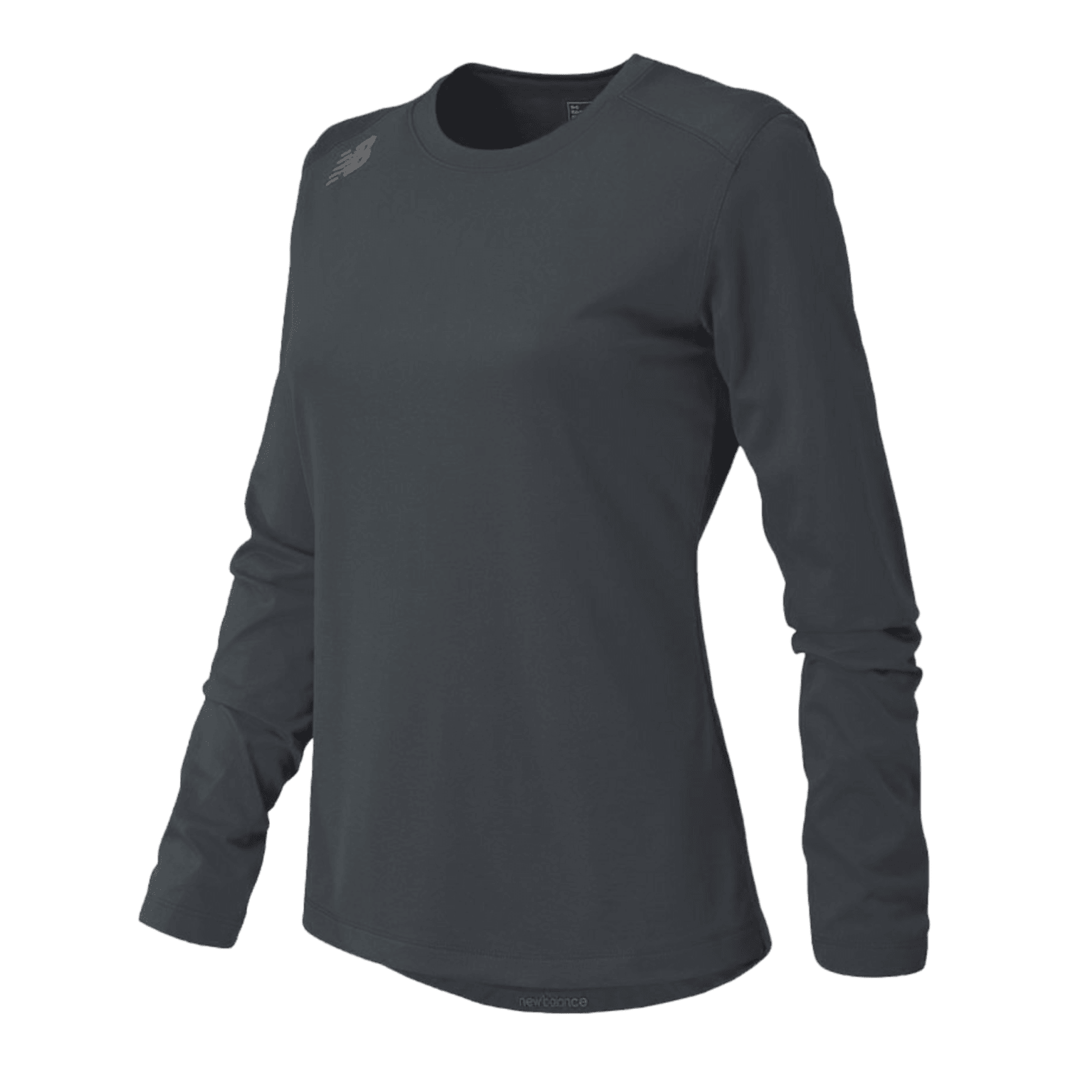 New Balance Womens LS Tech Tee Apparel Tops NewBalance - TMWT501 - DH - XL Dark Heather Lax.com