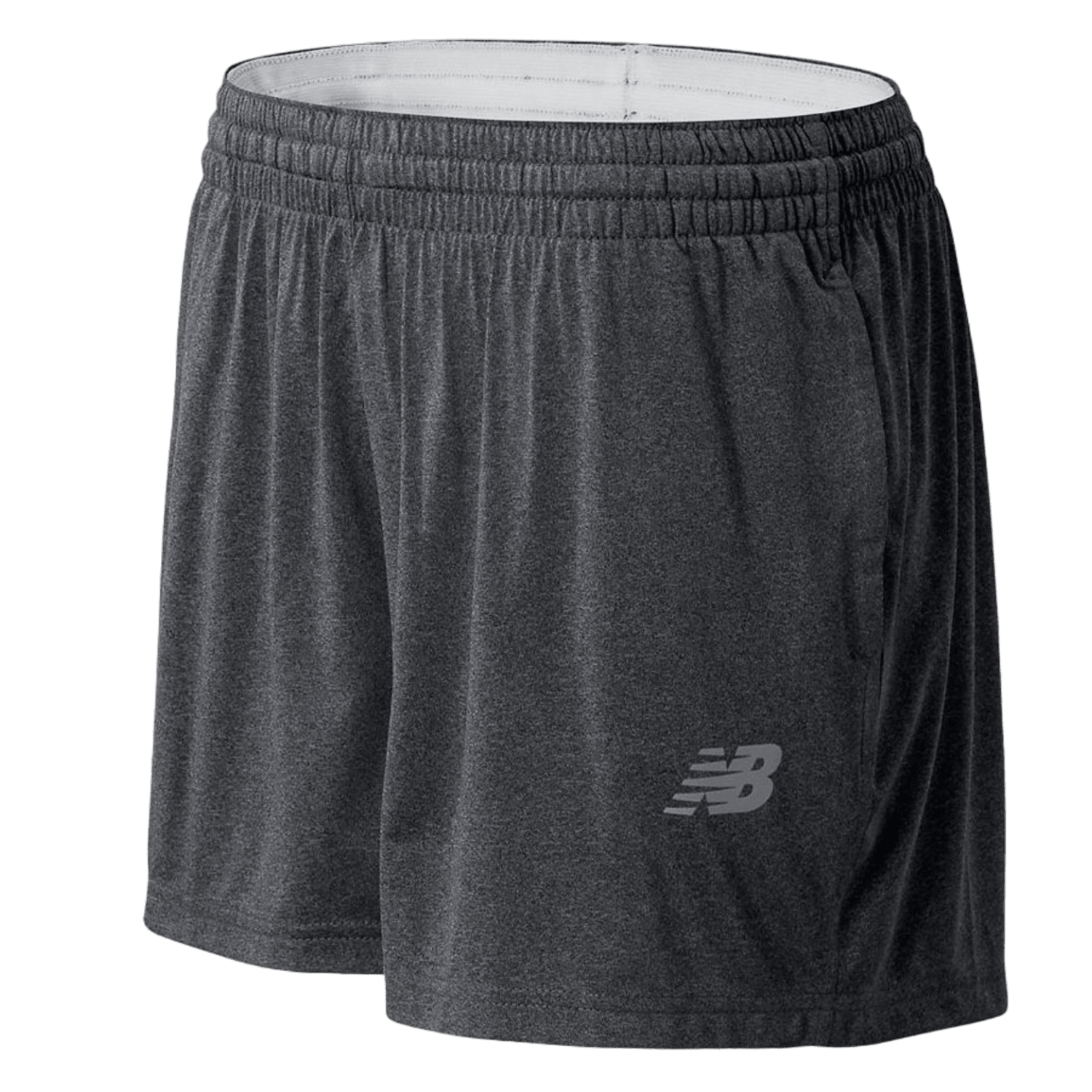 New Balance Women's Tech Shorts Apparel Bottoms NewBalance - TMWS555 - DH - XL Dark Heather Lax.com