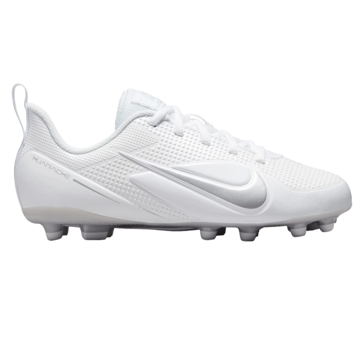 Nike Alpha Huarache 8 Youth Cleats White - 100 Lax.com