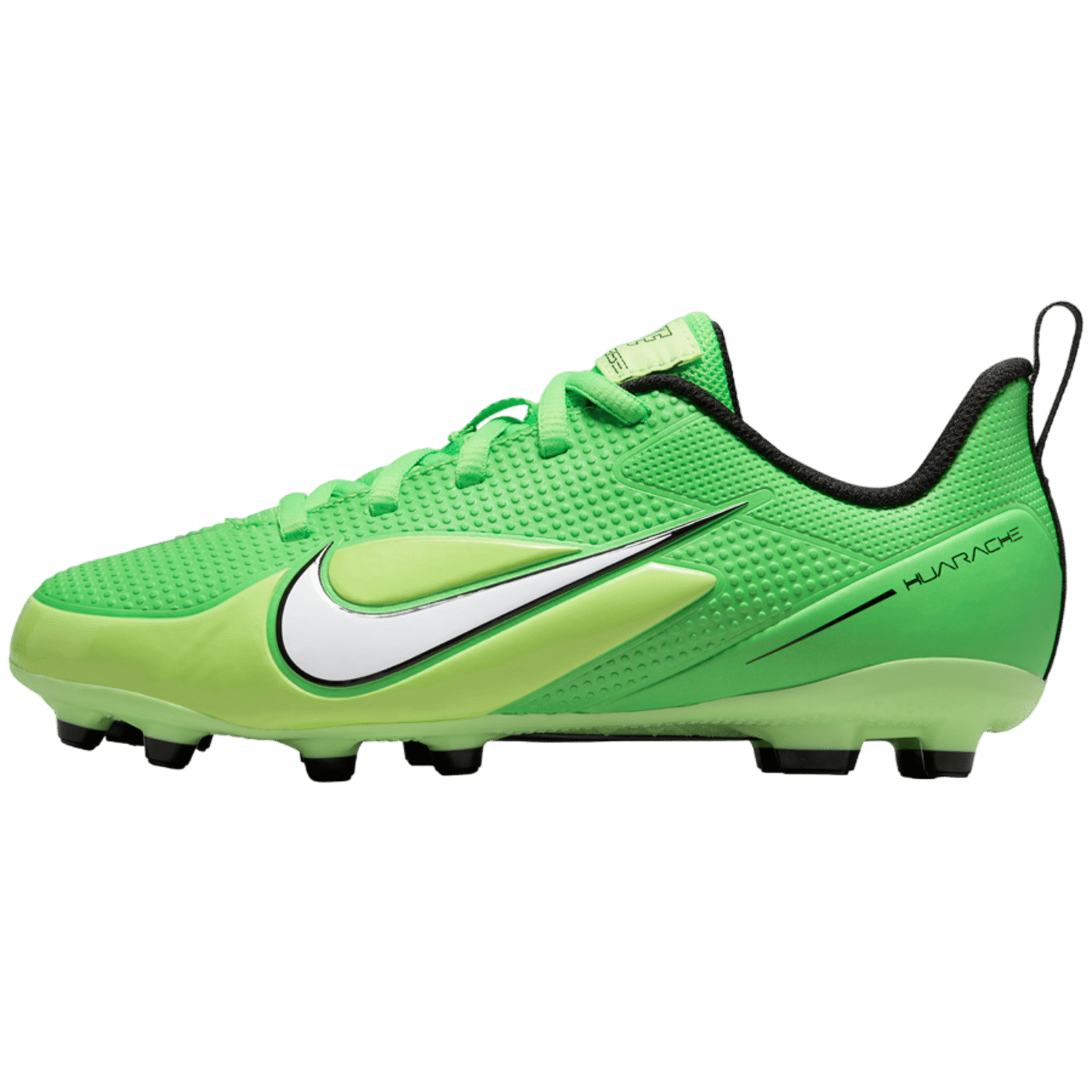 Nike Alpha Huarache 8 Youth Cleats Green Lax.com