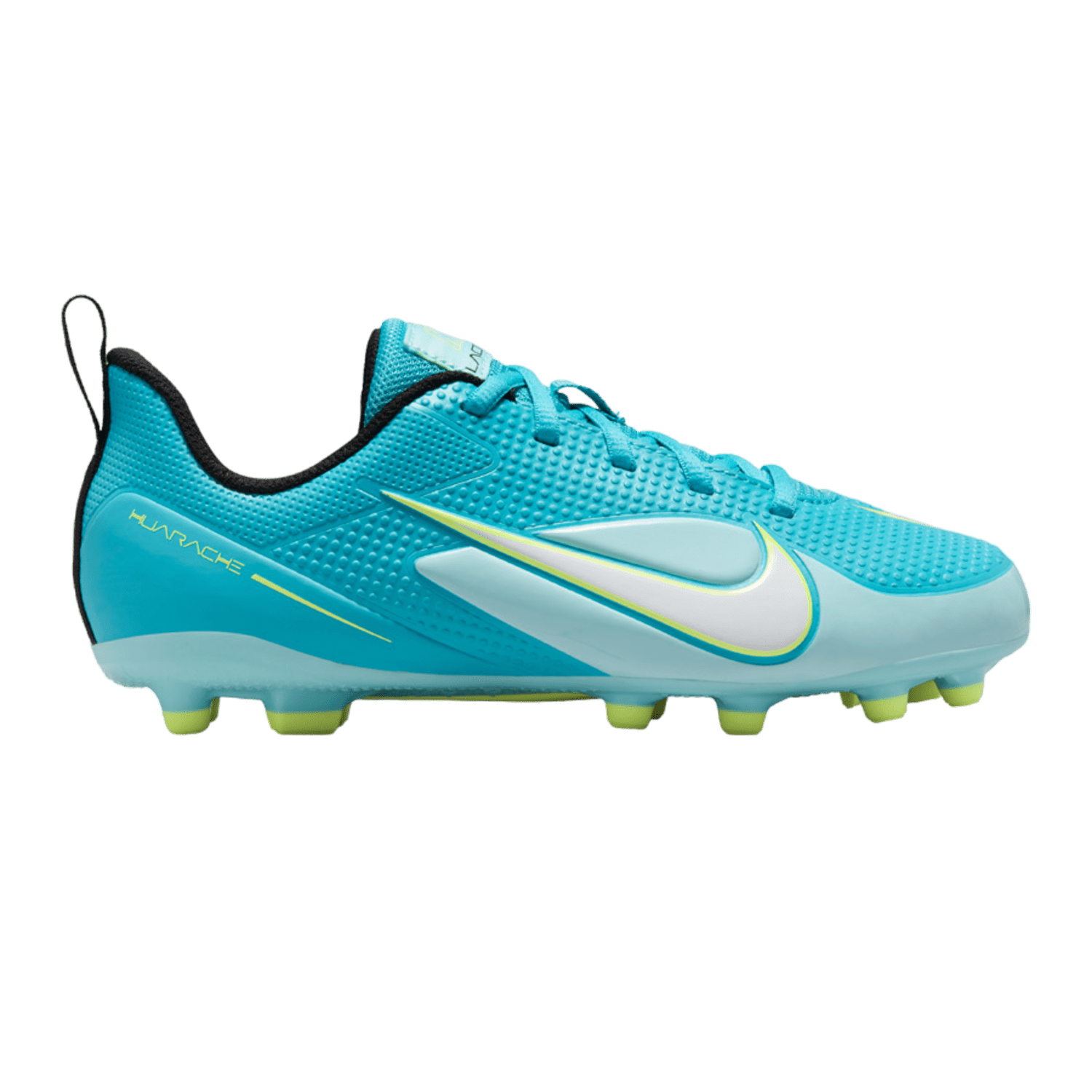 Nike Alpha Huarache 8 Youth Cleats Turquoise Lax.com