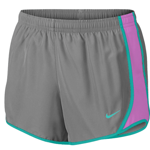 Nike Girls Dry Tempo Running Short Apparel Bottoms Grey - 011 Lax.com