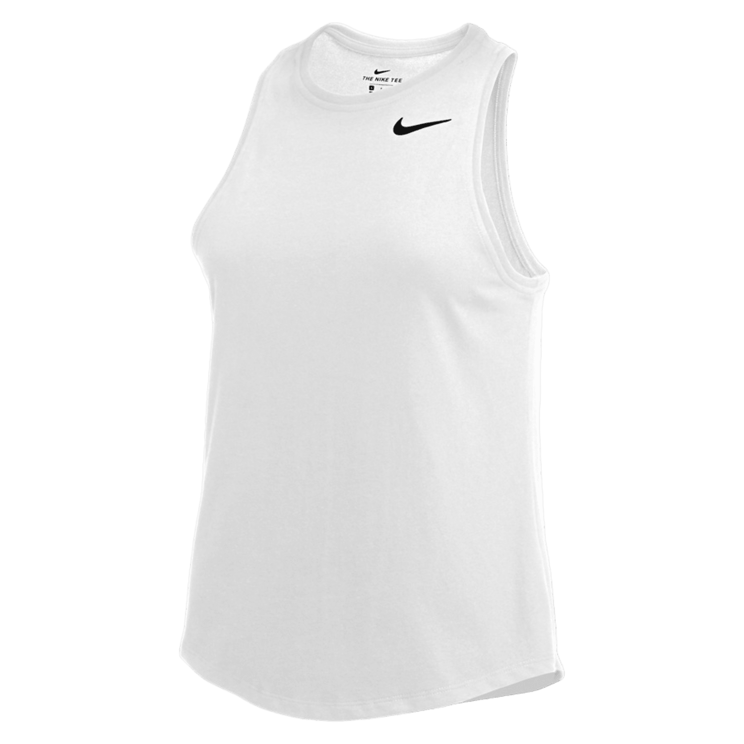 Nike High Neck Tank Apparel Tops nike - CJ1711 - 100 - XS White - 100 Lax.com