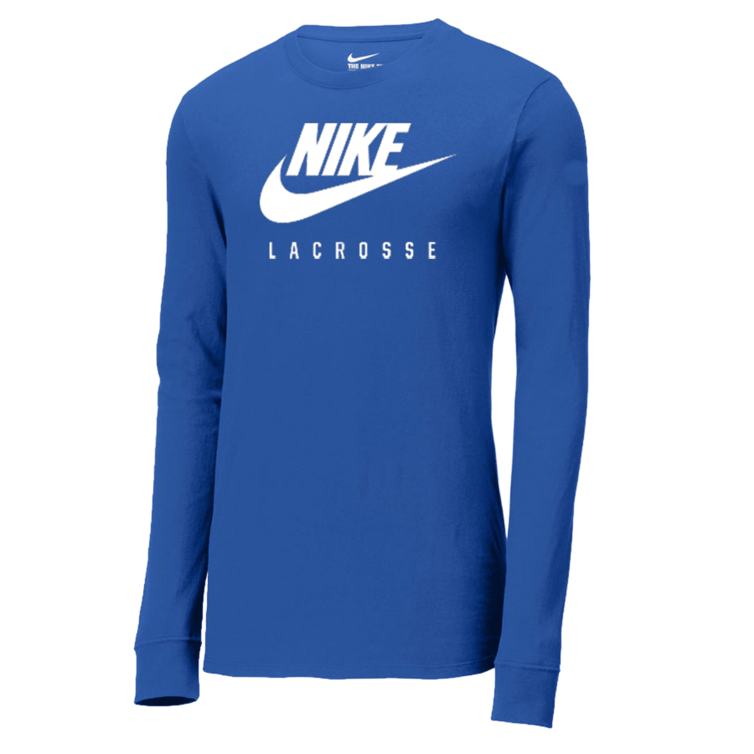 Nike Lacrosse Dri - Fit Legend Long Sleeve Tee Apparel Tops Nike - M22419 - RB - XL Royal Blue Lax.com