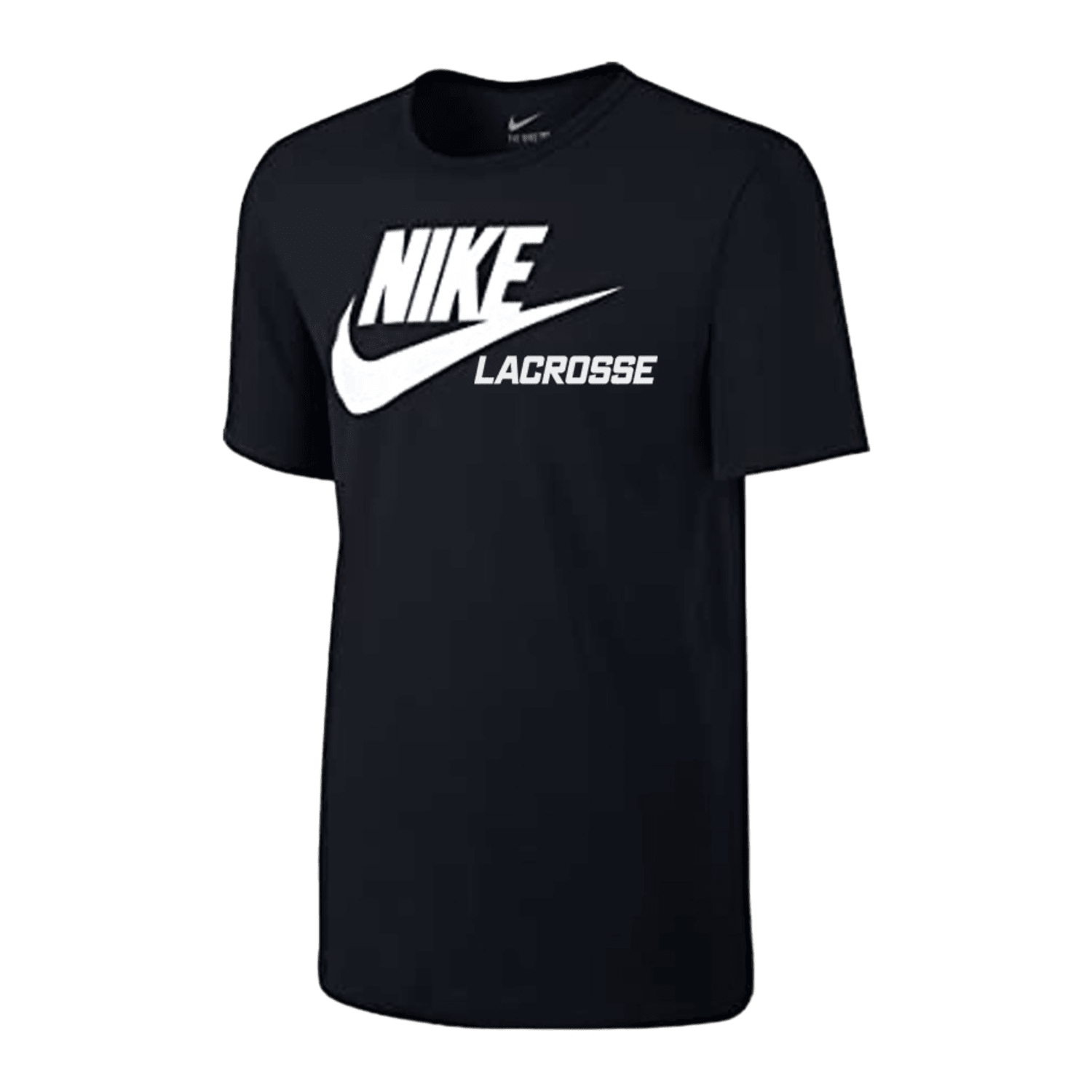 Nike Lacrosse Dri - Fit Legend Short Sleeve Apparel Tops Nike - LaxDFSS - BK - XL Black Lax.com