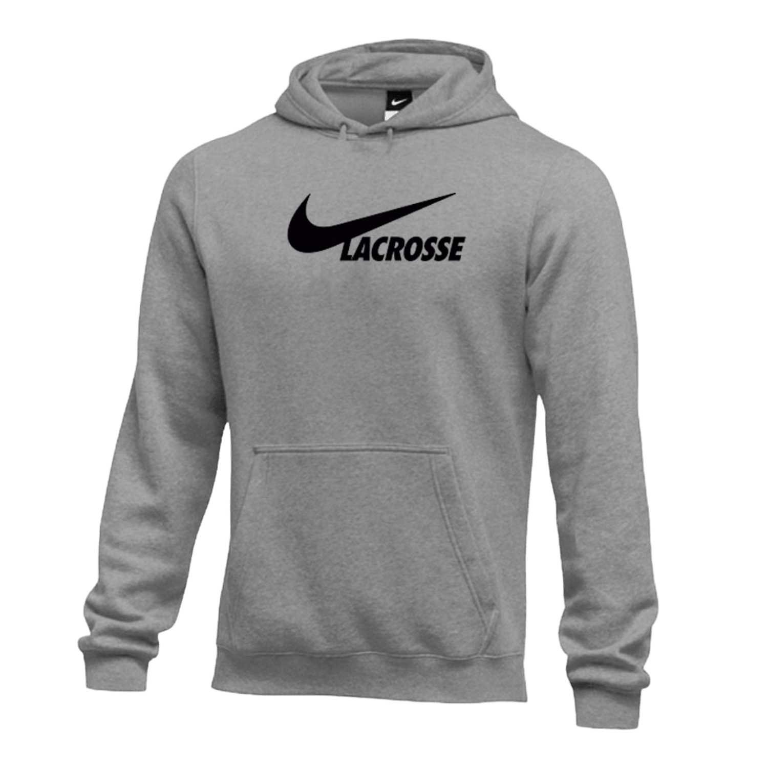 Nike Lacrosse Fleece Hoody Apparel Tops Grey Lax.com