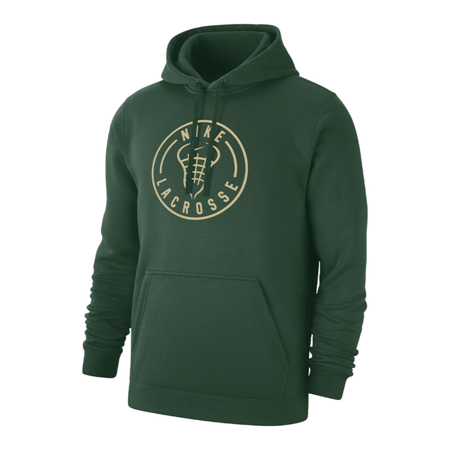 Nike Lacrosse MEN'S CLUB FLEECE PO HOODIE - LX HEAD Apparel Tops Nike - M31777P029384 - GRN - XL Green Lax.com