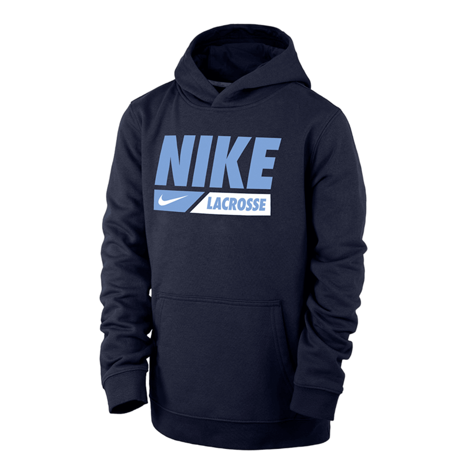 Nike Lacrosse YOUTH CLUB FLEECE PO HOODIE Apparel Tops Nike - B31048P029394 - NA - YXL Navy Lax.com