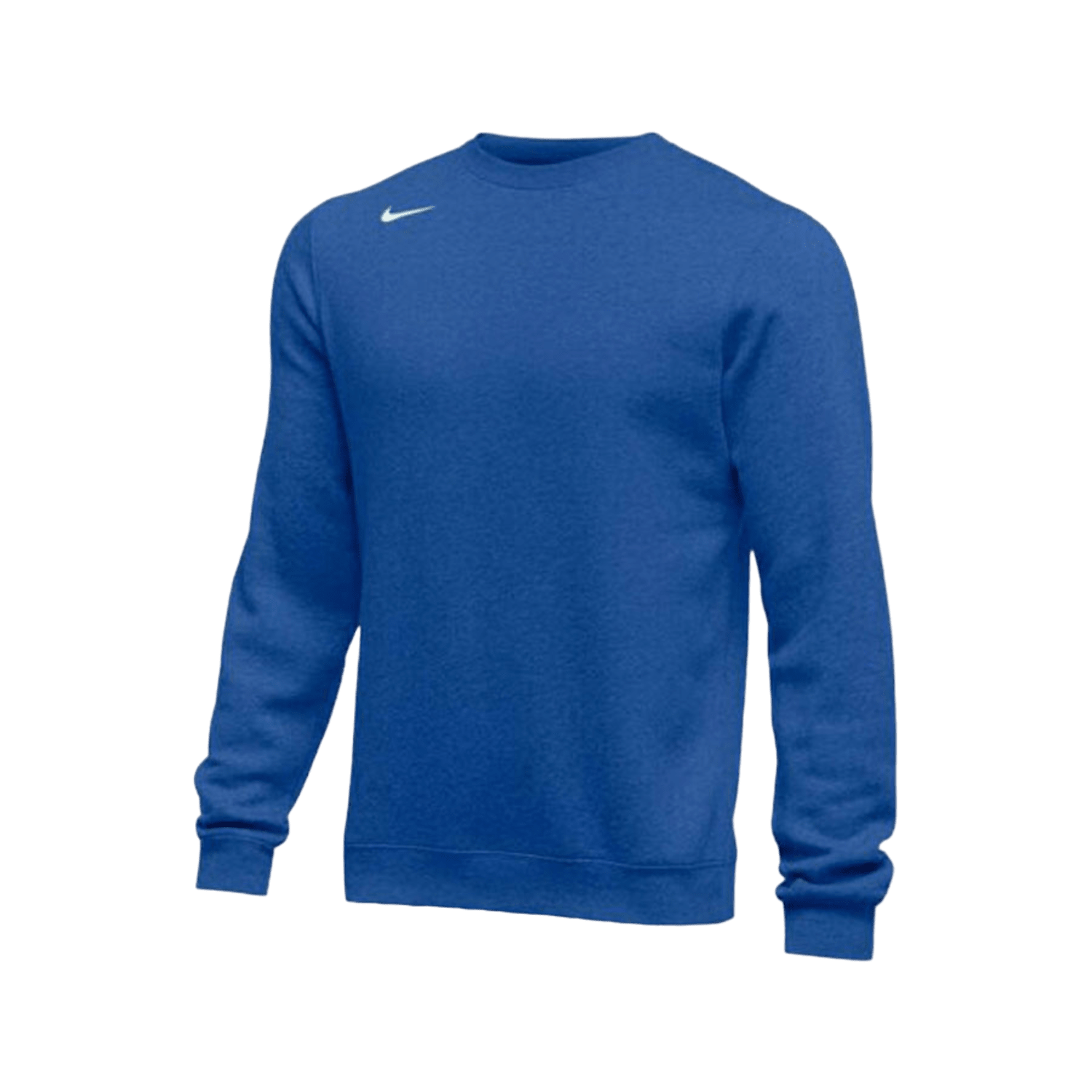 Nike Men's Club Fleece Crew Apparel Tops Nike - 835589 - 493 - XL Royal - 493 Lax.com