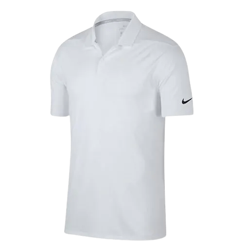 Nike Men's Dri - Fit Victory Solid Polo OLC DH0824 Apparel Tops White - 100 Lax.com