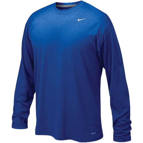 Nike Men's Legend Tee LS Apparel Tops Black - 010 Lax.com