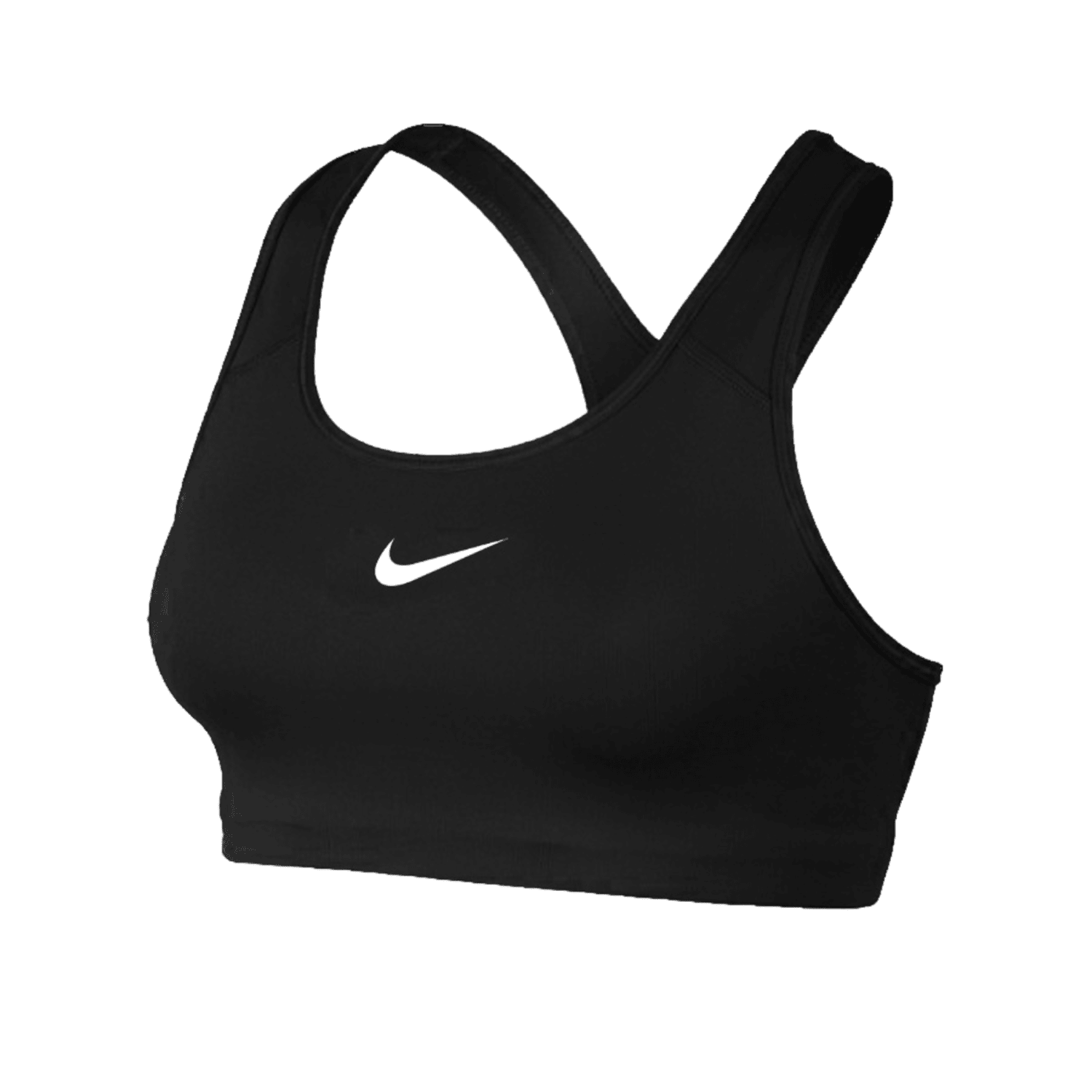 Nike Pro Classic Swoosh Bra Apparel Tops Nike - 850605 - BK - S Black Lax.com