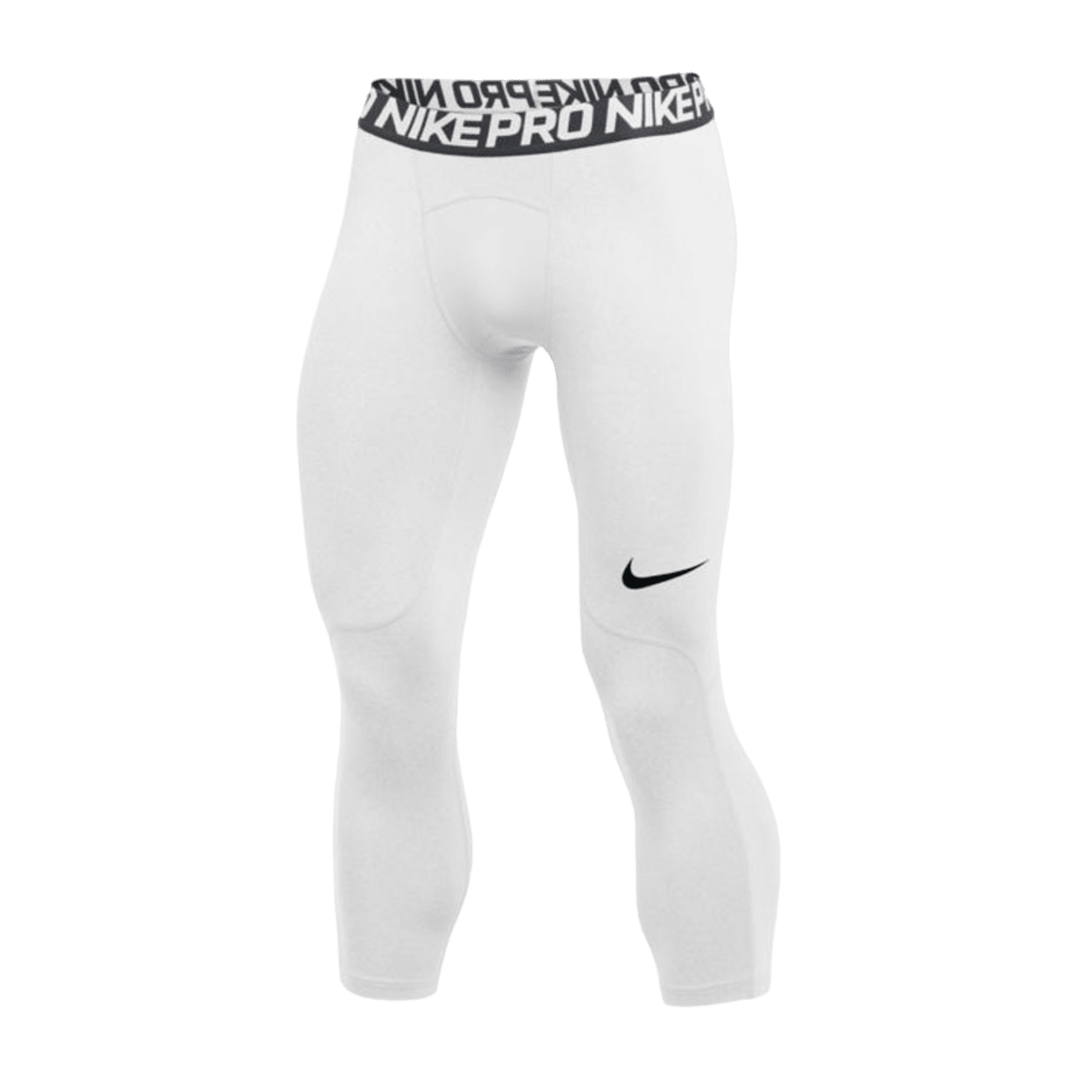 Nike Pro Men's 3QTR Tight Apparel Bottoms Nike - AH7100 - 100 - WH - XL White Lax.com