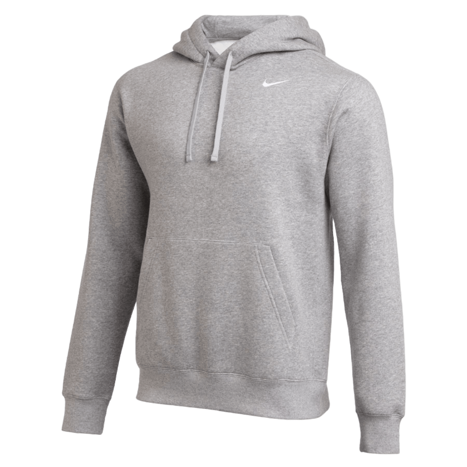 Nike Team Club Pullover Hooded Sweatshirt Apparel Tops Nike - CJ1611 - 063 - M Dark Grey Heather - 063 Lax.com