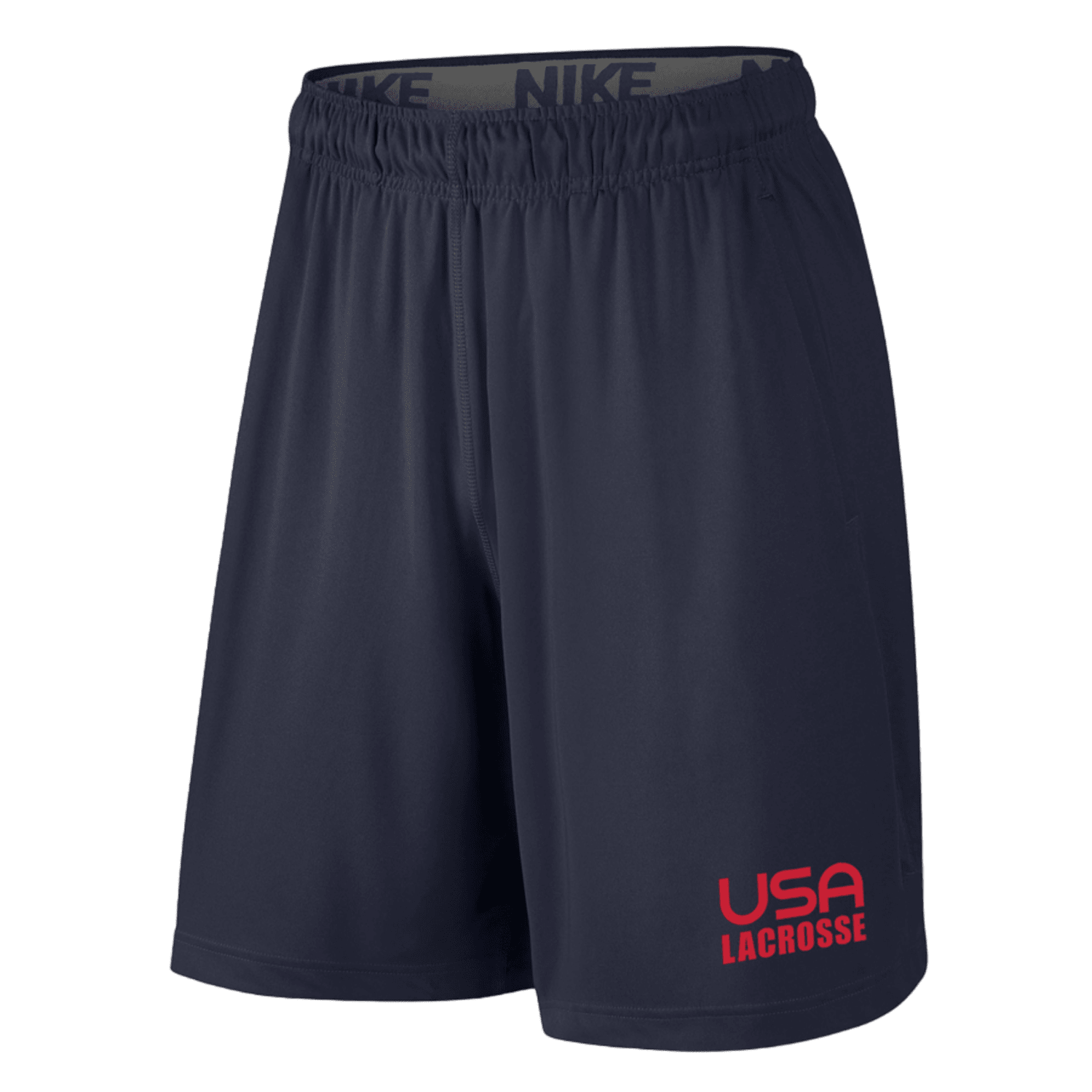 Nike USA Lacrosse Fly Short Apparel Bottoms Navy Lax.com