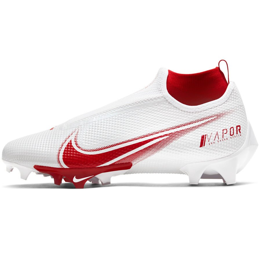 Nike Vapor Edge Pro 360 Cleats White/Black Lax.com