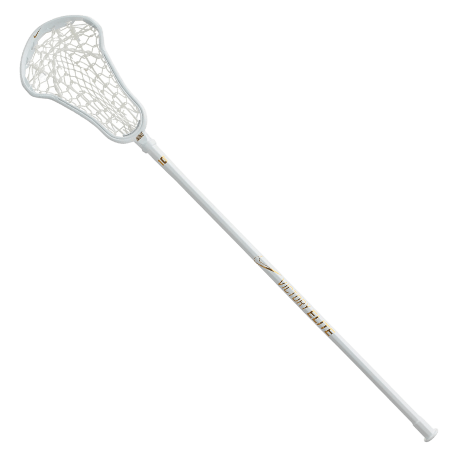 Nike Victory Elite Complete Stick Women's Complete Sticks Nike - VictoryEliteCS - WH/GD White/Gold Lax.com