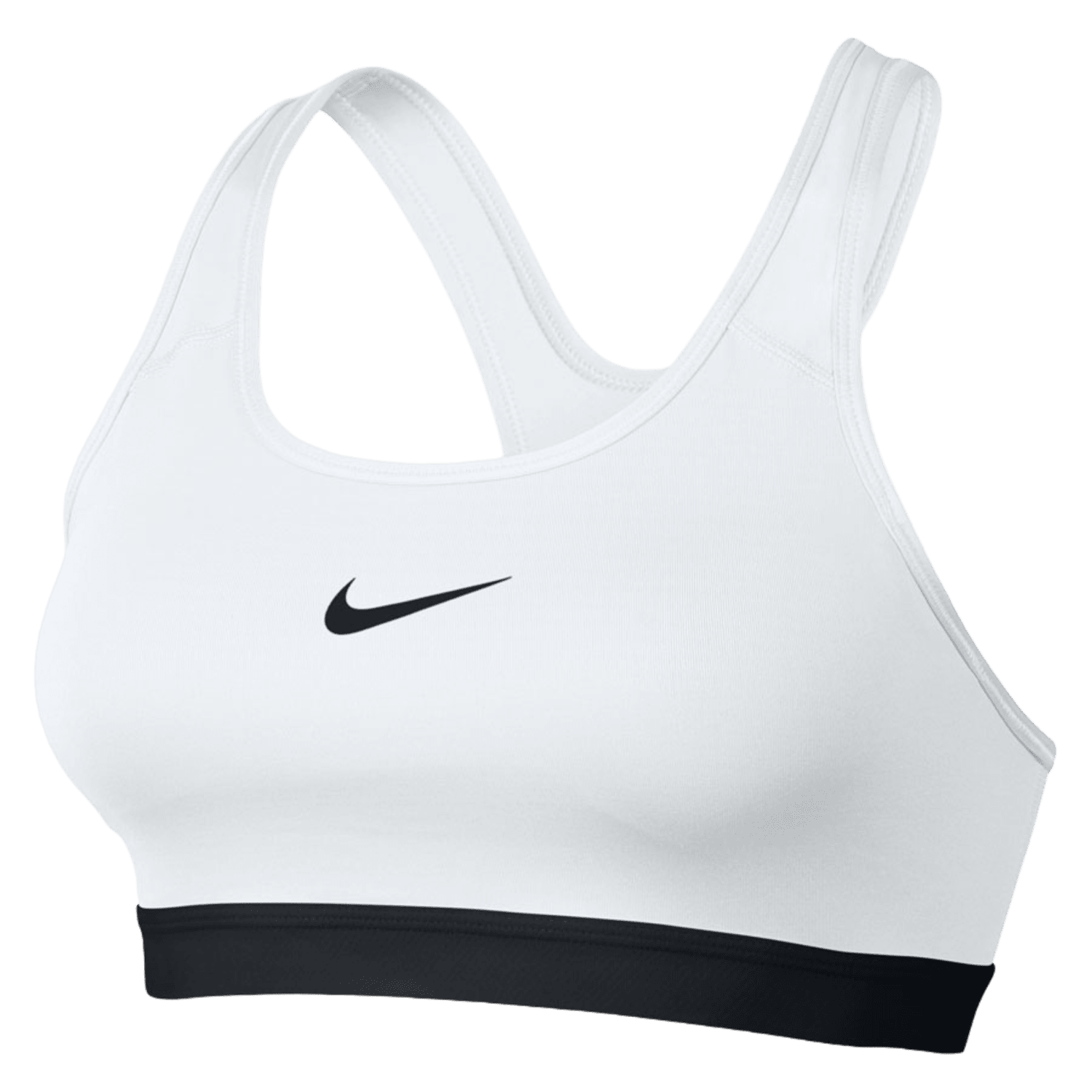 Nike W Classic Sports Bra Apparel Tops White Lax.com