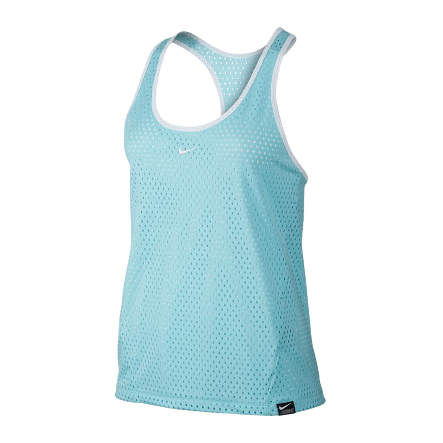 Nike Women's Dry Pinnie - Copa - White Apparel Tops Blue Lax.com