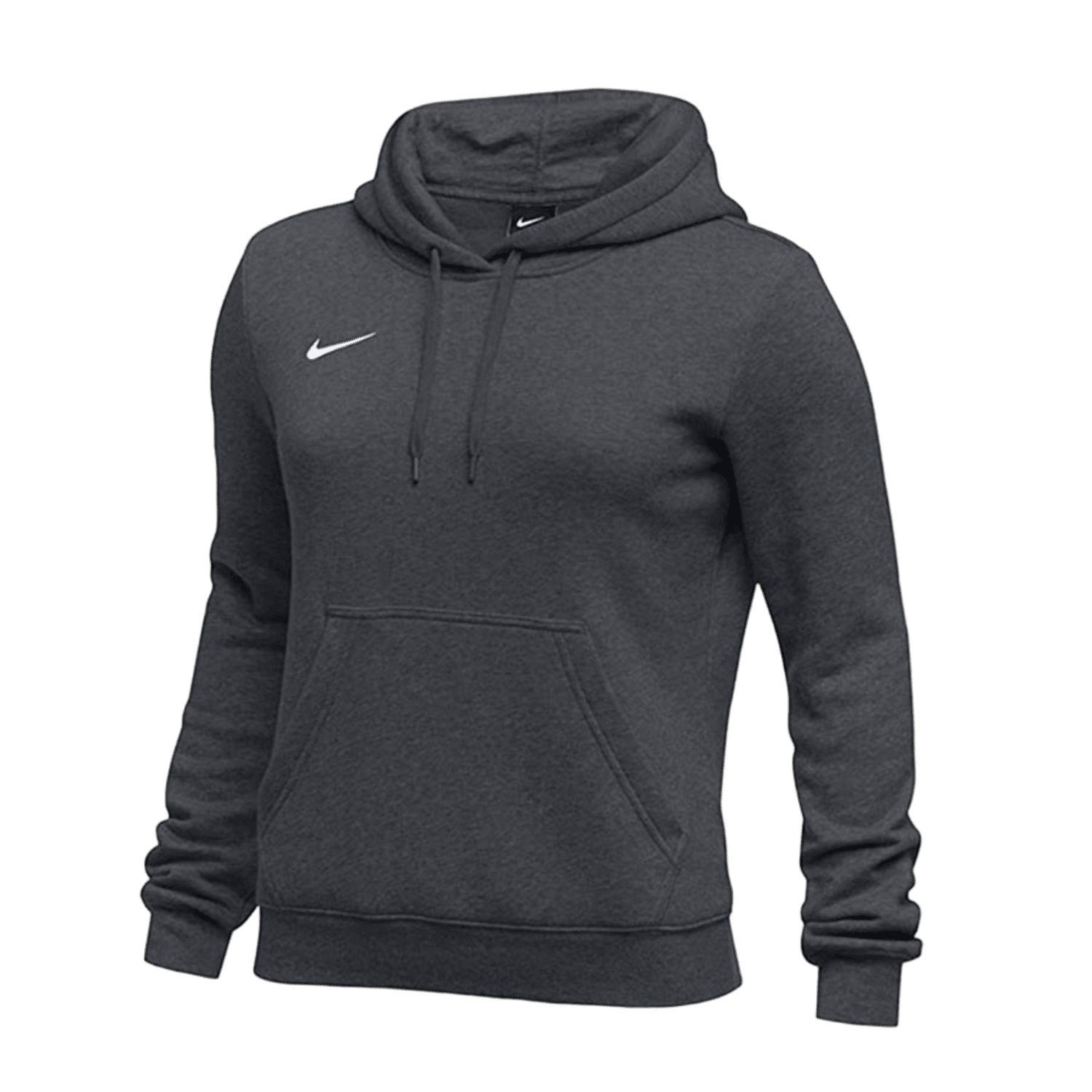 Nike Womens FLC Club Hoodie Apparel Tops Nike - 836123 - 060 - S Anthracite - 060 Lax.com