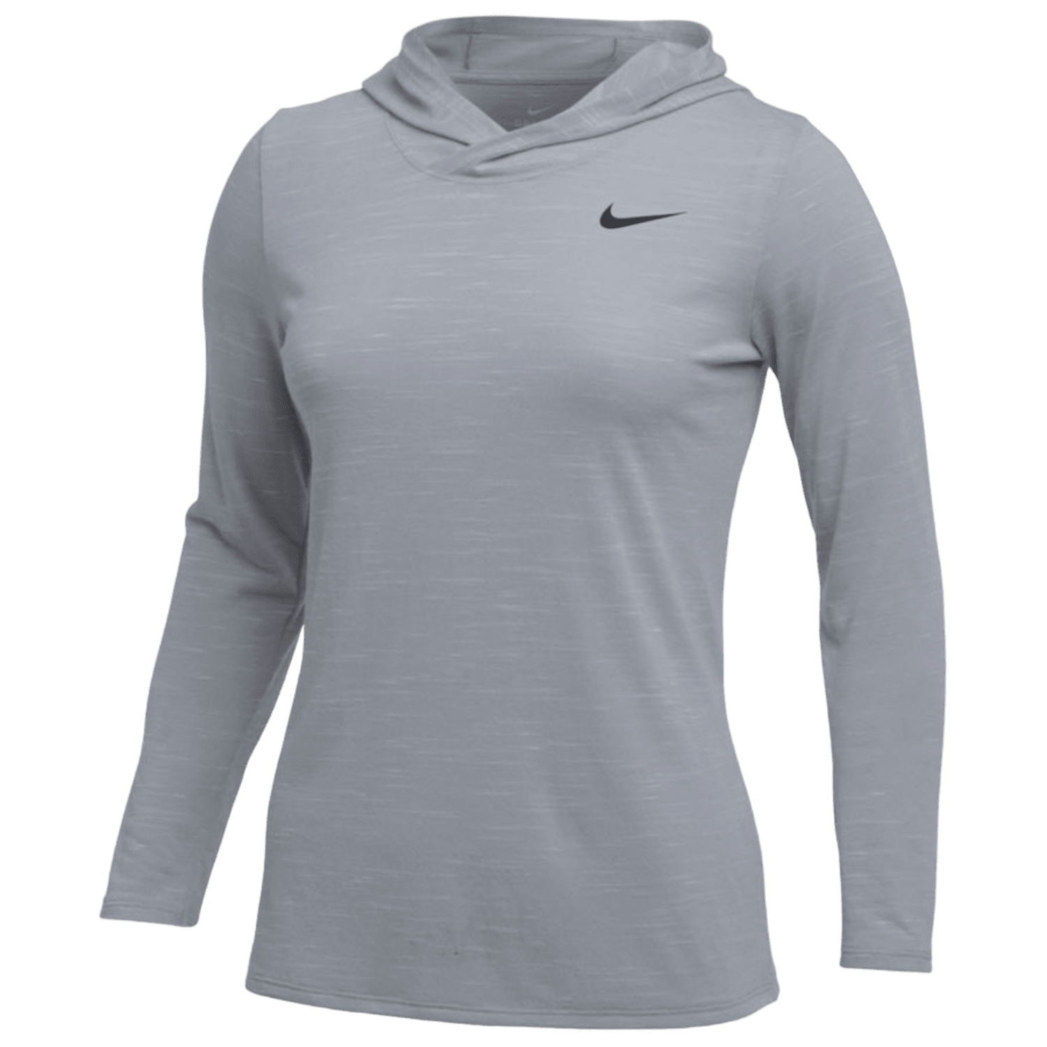 Nike Women's Hooded Long Sleeve Top Apparel Tops Nike - AQ3504 - 012GY - XL Grey - 012 Lax.com