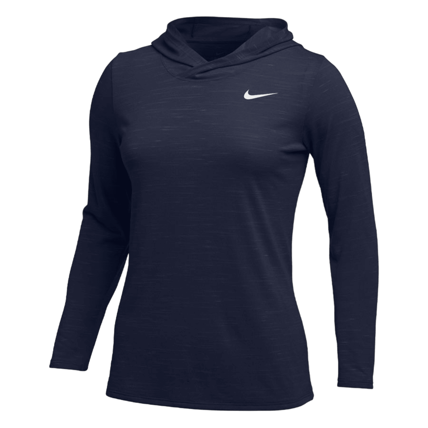 Nike Women's Hooded Long Sleeve Top Apparel Tops Nike - AQ3504 - 419 - L Navy - 419 Lax.com