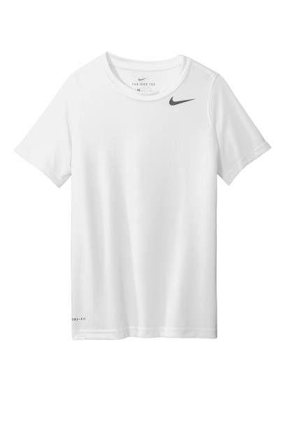 Nike Youth Legend Tee SS Apparel Tops White - 100 Lax.com