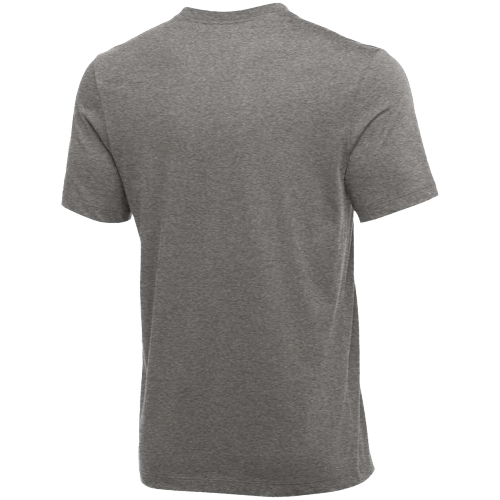 Nike Youth SS Cotton Crew Apparel Tops Dark Grey Heather - 075 Lax.com