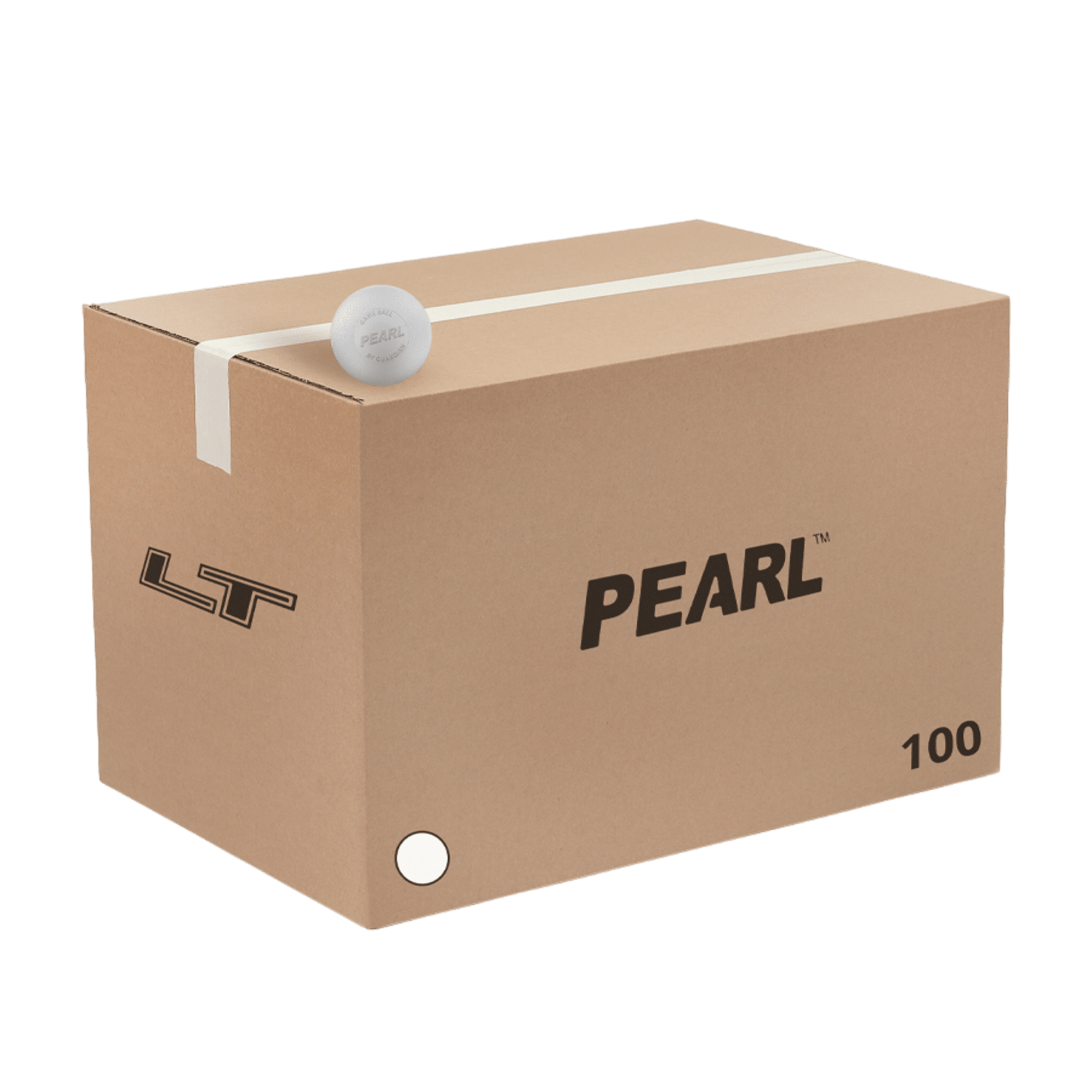 Pearl LT Lacrosse Balls - 100 pack Lacrosse Balls White Lax.com