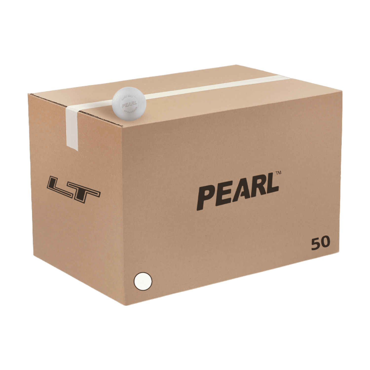 Pearl LT Lacrosse Balls - 50 pack Lacrosse Balls White Lax.com