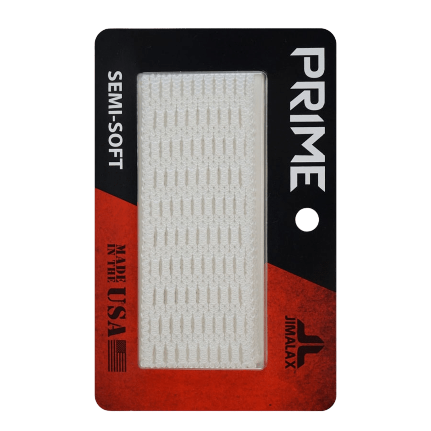 Prime Semi - Soft Mesh Men's Stringing Supplies Jima - PrimeSS - WH White Lax.com