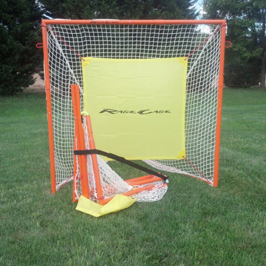 Rage Cage 5x5 Goal Goals Orange Lax.com