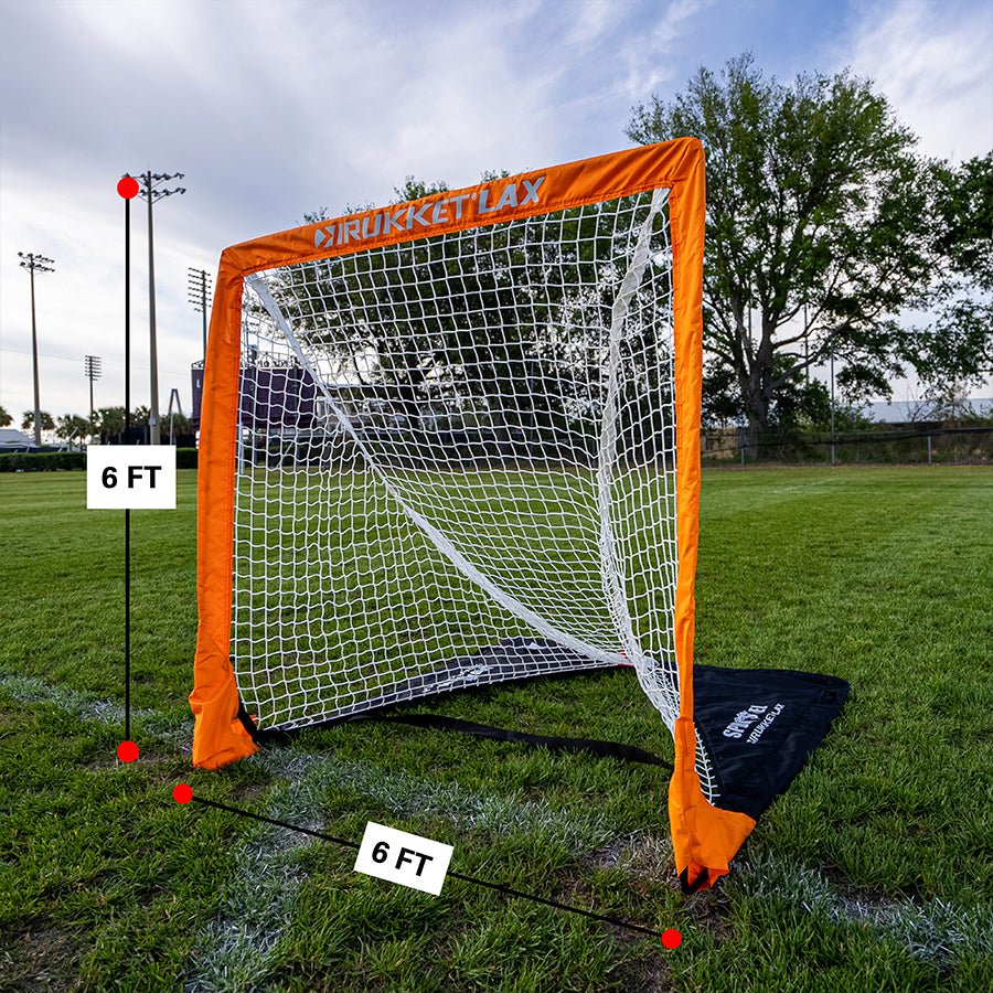 Rukket 6x6 SPDR Steel Lacrosse Goal Goals Lax.com