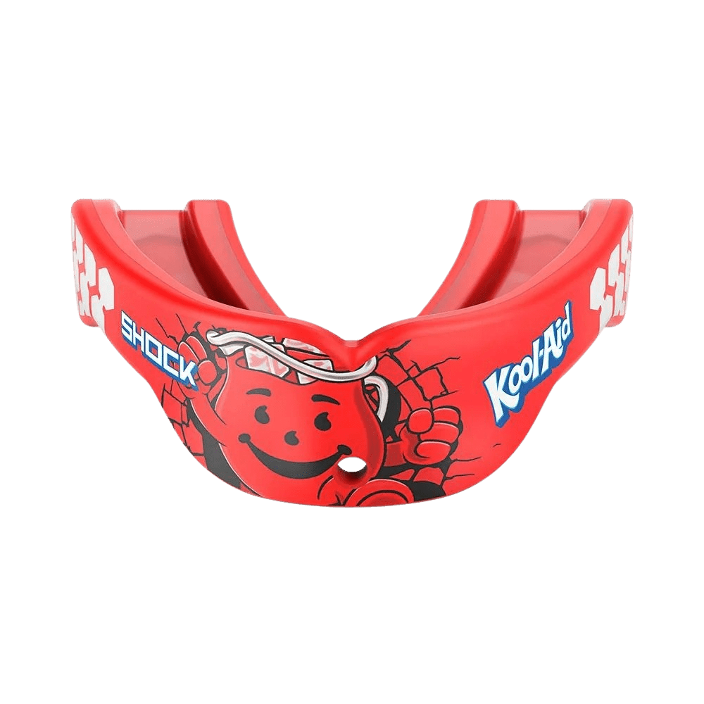 Shock Doctor Gel Max Power Flavor Fusion Mouthguard Mouthguard Tropical Punch Lax.com