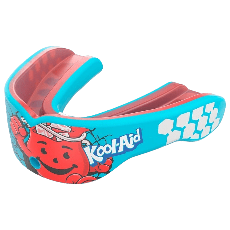 Shock Doctor Gel Max Power Flavor Fusion Mouthguard Mouthguard Tropical Punch Lax.com