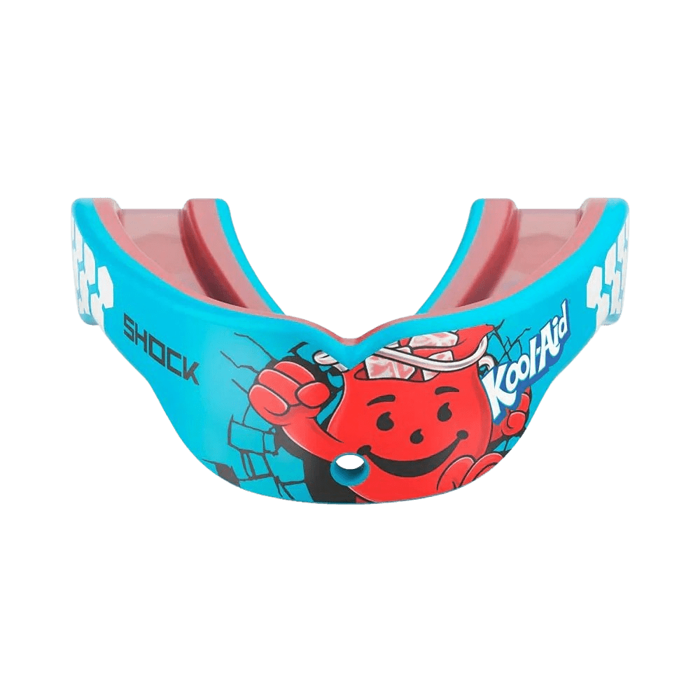 Shock Doctor Gel Max Power Flavor Fusion Mouthguard Mouthguard Tropical Punch Lax.com