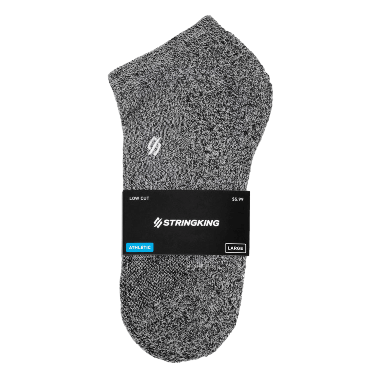 StringKing Athletic Low Cut Socks Socks SK - ALCSock - BK - M Black Lax.com