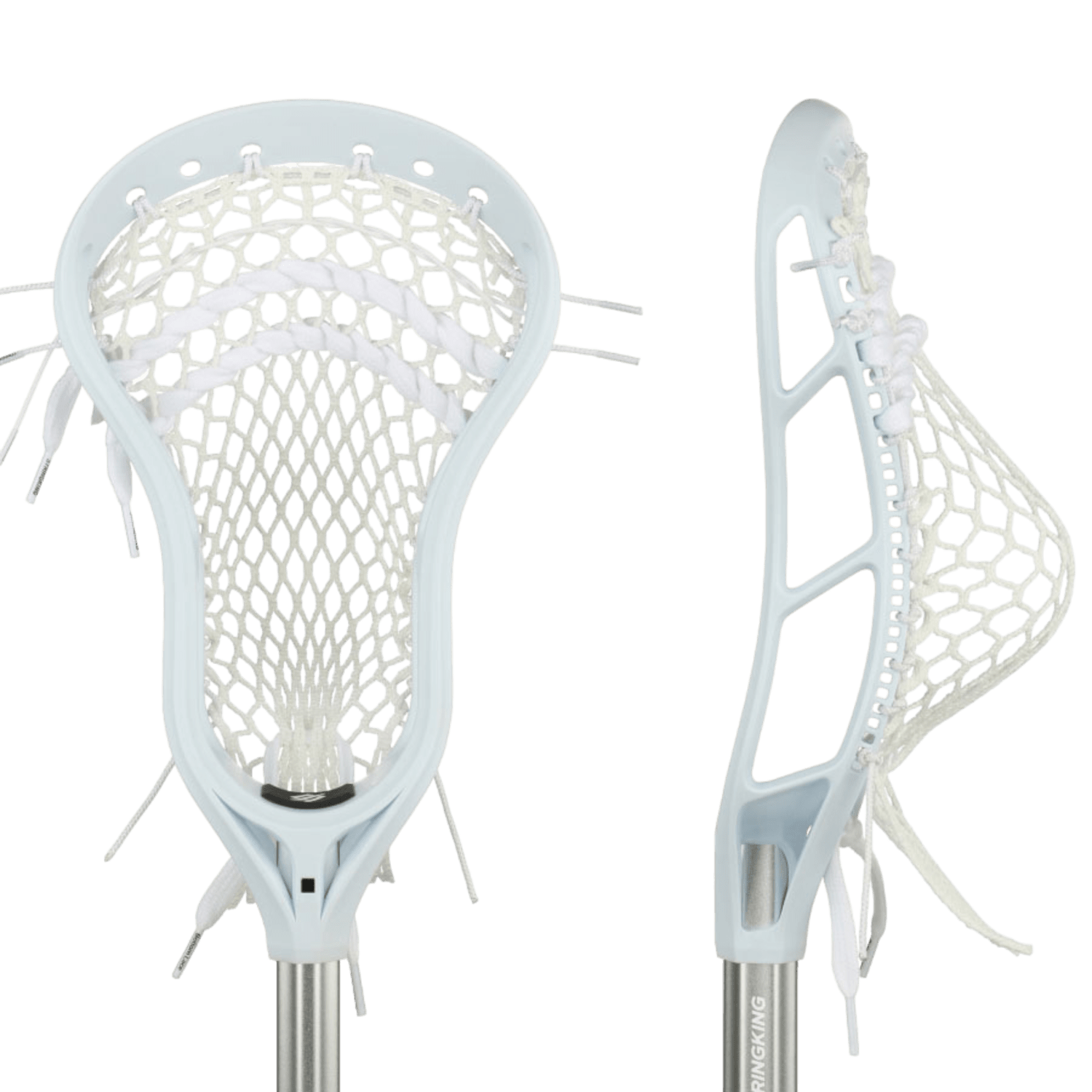 Stringking Complete 2 Attack - Senior Men's Complete Sticks White/Silver Lax.com