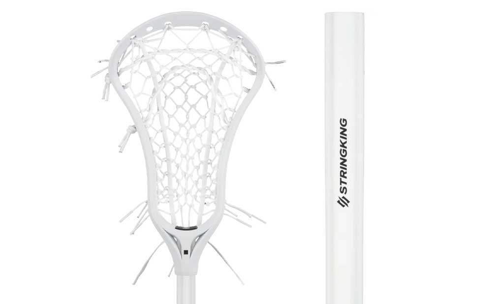 StringKing Complete Composite Tech Trad Women's Lacrosse Stick Women's Complete Sticks White Lax.com